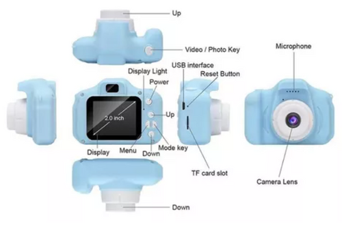 Camara Digital Videos Y Fotos Para Ninos